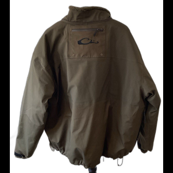 Drake Jacket Coat Men's Size 2X Color Brown Timber Field Jacket - Picture 2 of 6